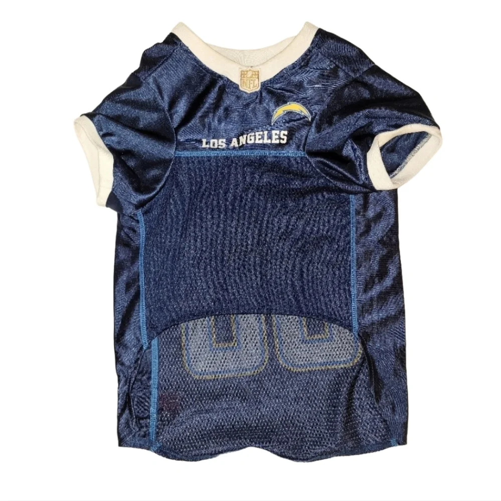 Los Angeles Chargers NFL Dog Jersey Size XL (up to 60lb)